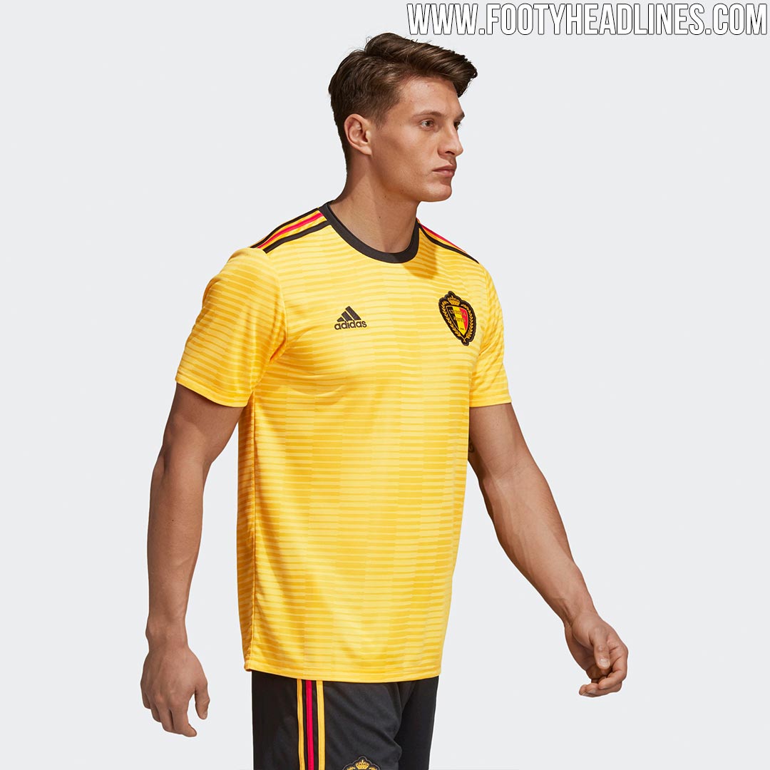 Belgium 2018 World Cup Away Kit Released - Footy Headlines