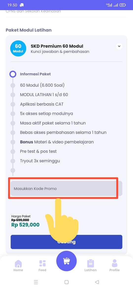 Cara Masukan Kode Promo/Mitra/Referral Bimbel BTW (Smart BTW) 2022 ...