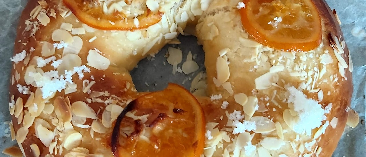 ROSCÓN DE REYES SIN GLUTEN