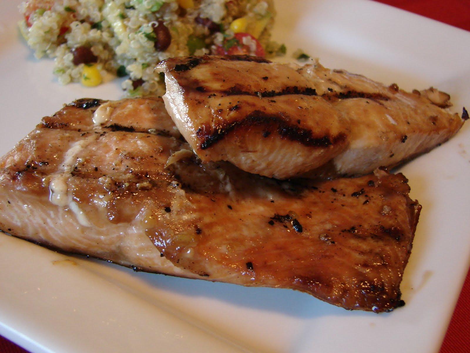 The Royal Cook: Grilled Salmon
