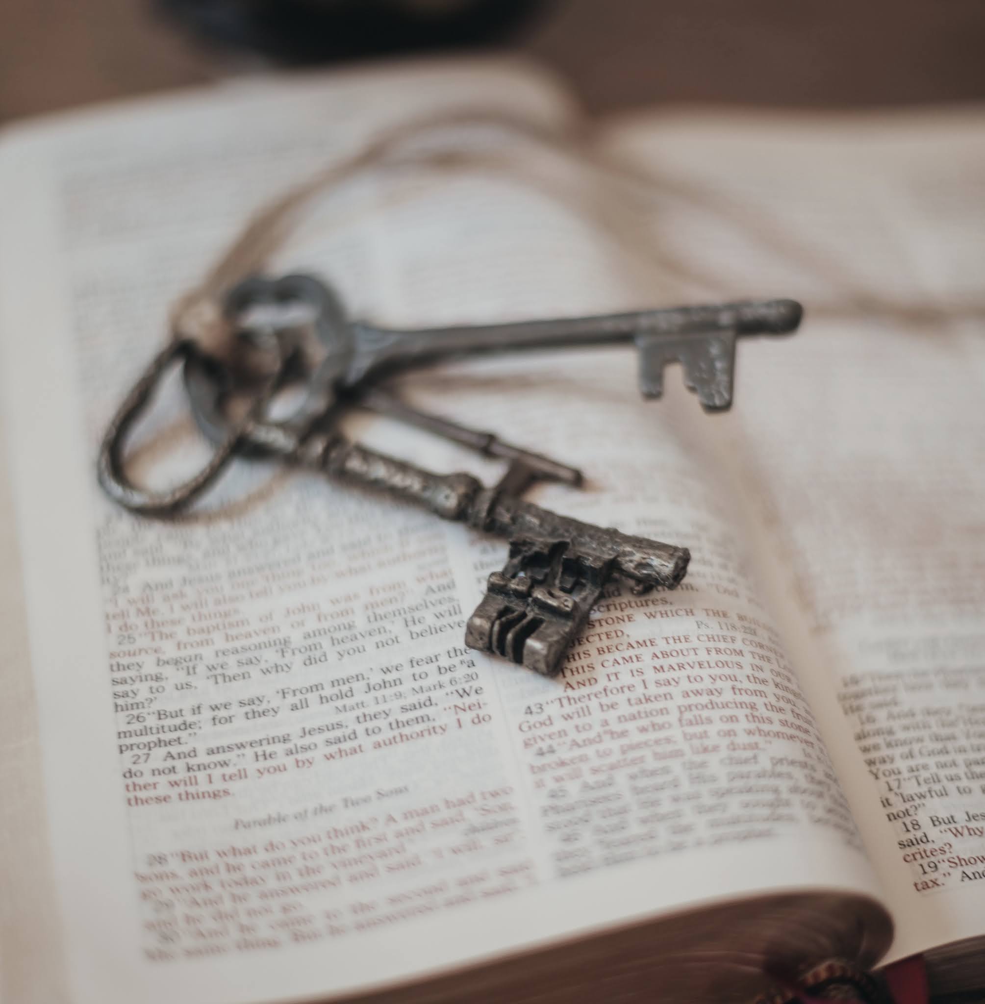 For Christ's Kingdom! The Keys of the Kingdom