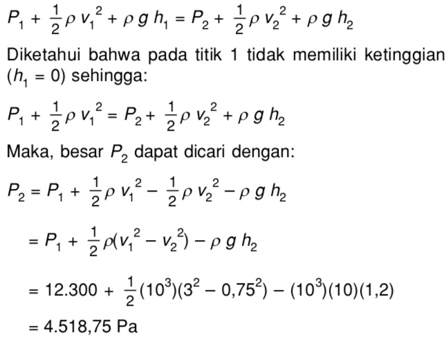 Contoh Soal Fisika Tentang Fluida