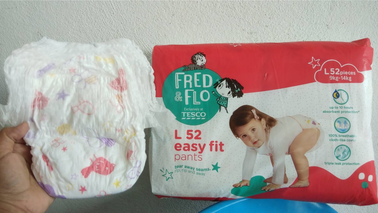 Fred&Flo diapers pant menyenangkan kerja mommy