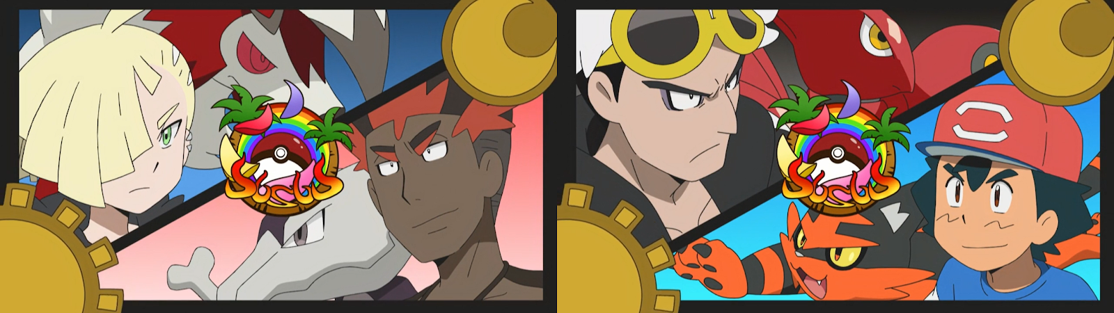 Anime Sun & Moon: Oitavas de Final da Liga Alola - Pokémothim