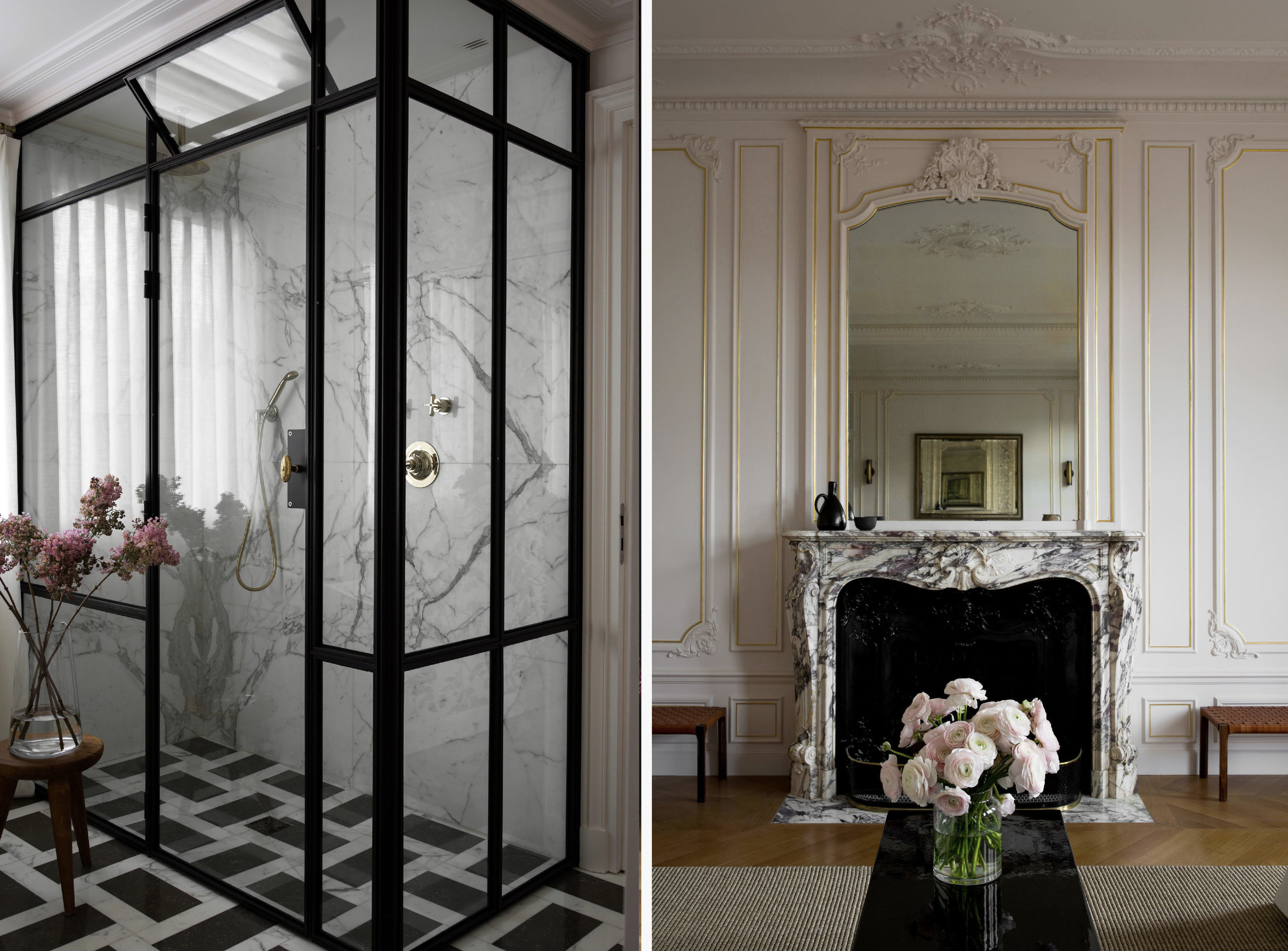 Décor Inspiration: A Paris Apartment by Christina Cole and Co.