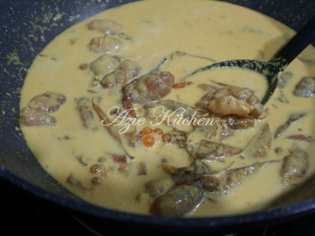 Telur Ikan Mayong Masak Lemak Cili Api