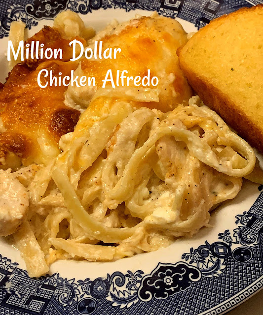 Sweet Tea and Cornbread Million Dollar Chicken Alfredo!!!