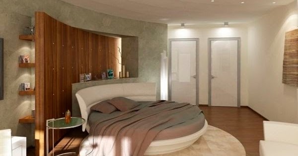 Habitaciones con cama redonda - Ideas para decorar dormitorios