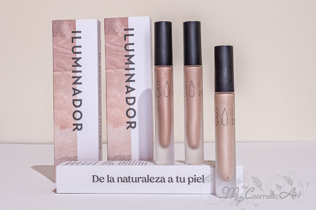 Review: los iluminadores líquidos de Saigu Cosmetics