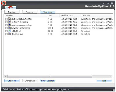 UndeleteMyFiles Pro