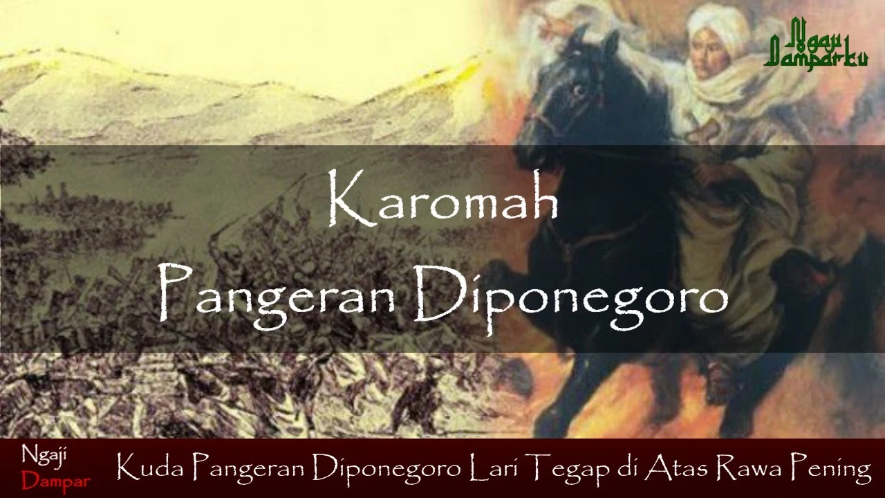 Karena Shalawat Burdah Ini, Kuda Pangeran Diponegoro Lari Tegap di Atas Rawa Pening