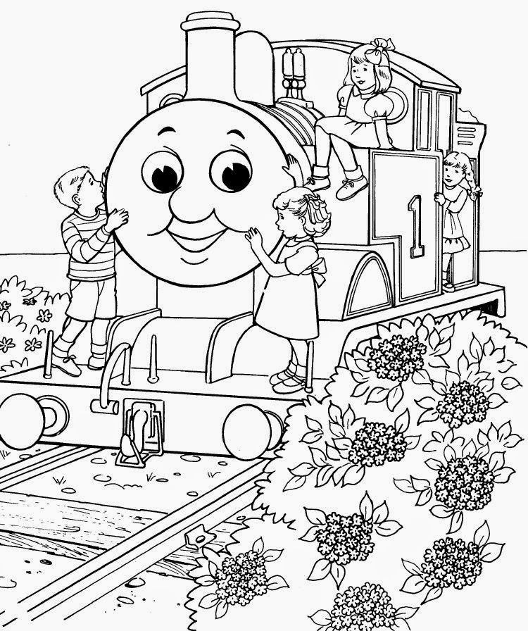 Coloring Pages Thomas The Tank Engine Coloring Pages Free And Printable