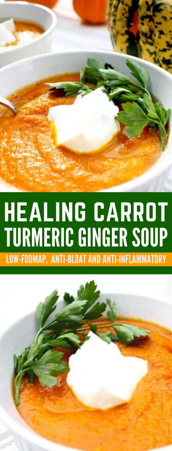 LowFODMAP AntiBloat & AntiInflammatory Healing Carrot Turmeric