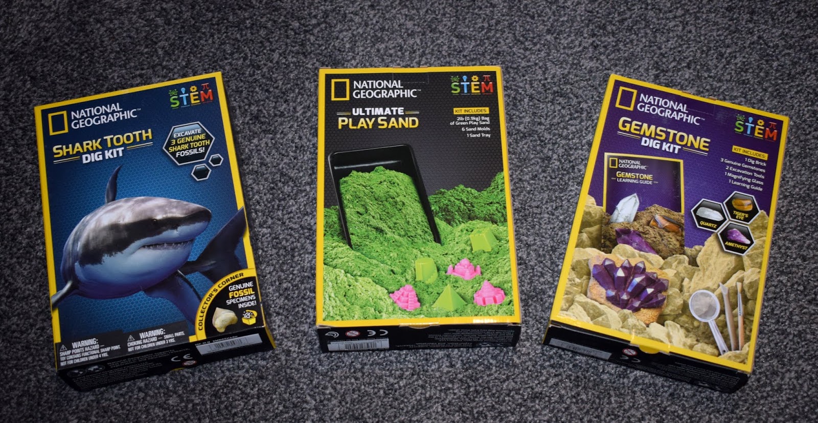 Tantrums To Smiles National Geographic STEM Dig Kits & Ultimate Play