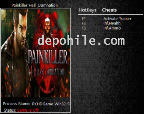 Painkiller Hell and Damnation (PC) Sınırsız Can +2 Trainer Hilesi
