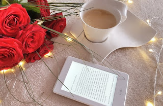 Coffee, Roses, and my Kindle, by katja512 on Pixabay Image: Coffee, Roses, and my Kindle, by katja512 on Pixabay