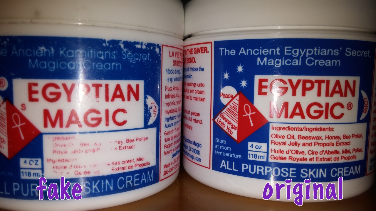 Fake Egyptian Magic Cream Invoice Template