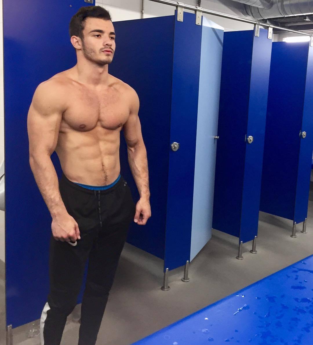 cocky-fit-barechest-bro-muscular-body-sexy-dude-bathroom