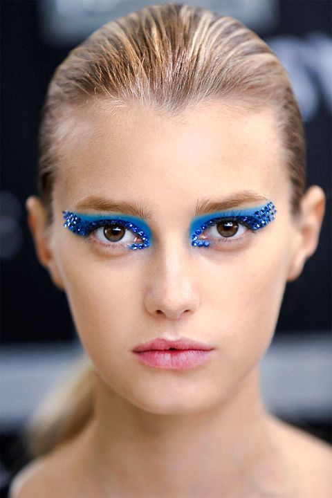 Blue Eye shadow and makeup Ideas