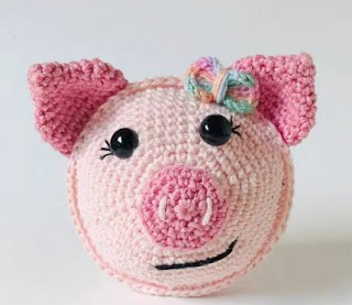 PATRON GRATIS CERDO AMIGURUMI 40670