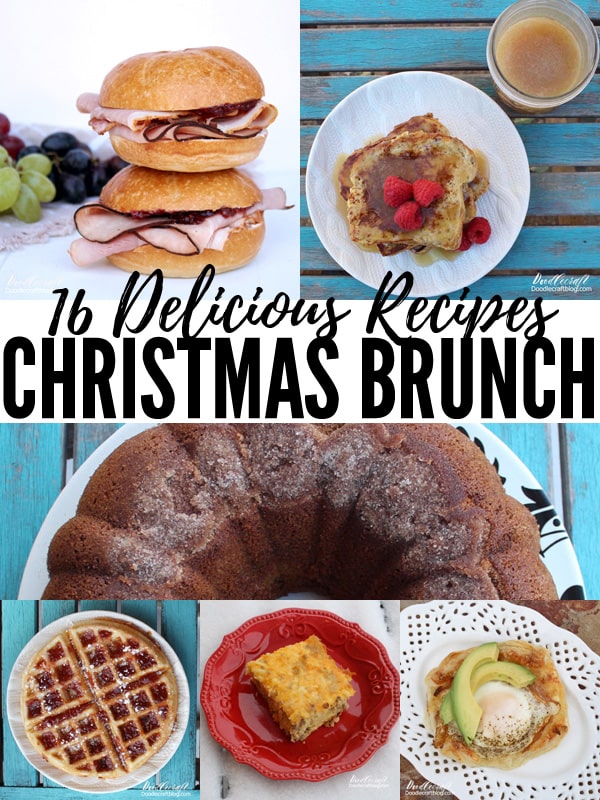 16 Christmas Brunch Breakfast Recipes!