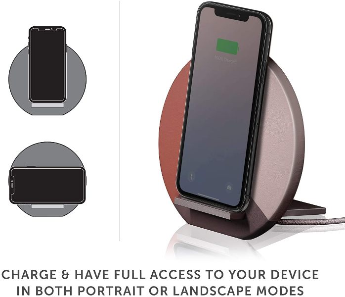 Native Union Dock - Quirky leather wireless charger