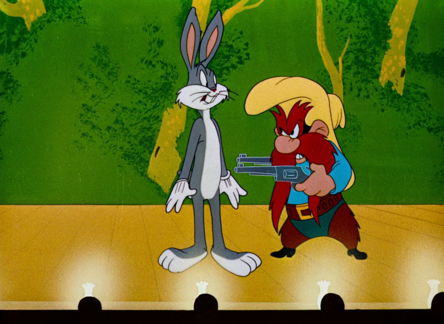 High Diving Hare cartoon characters