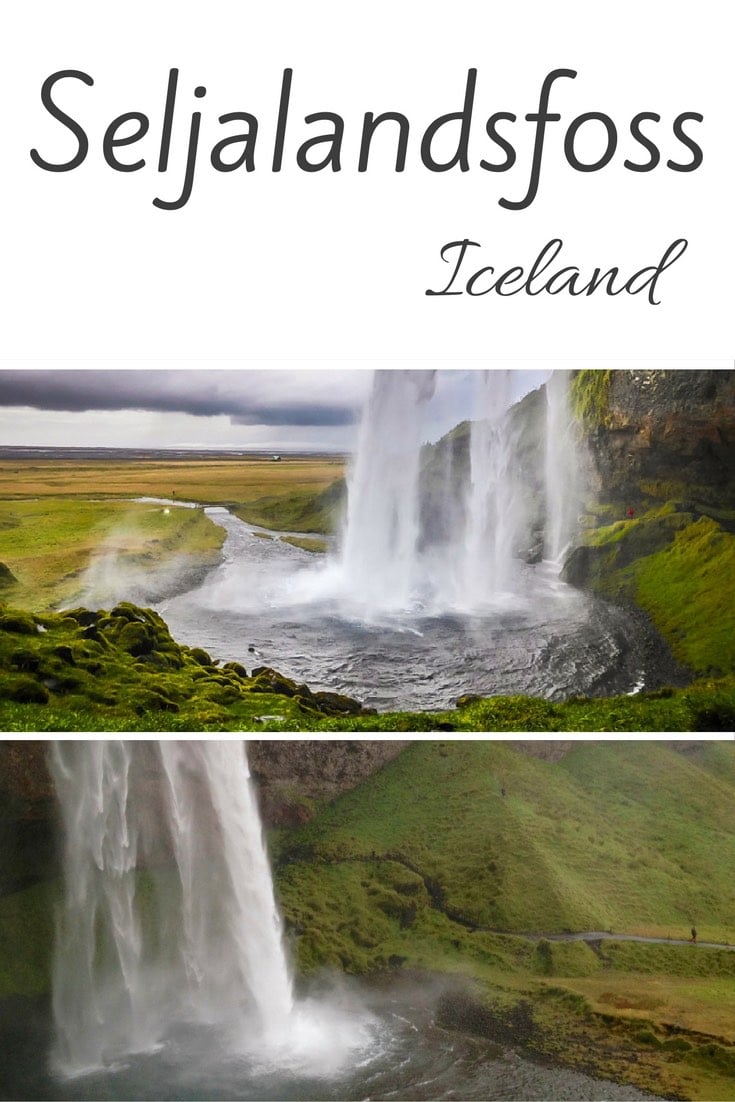 Водопад Сельяландсфосс в Исландии