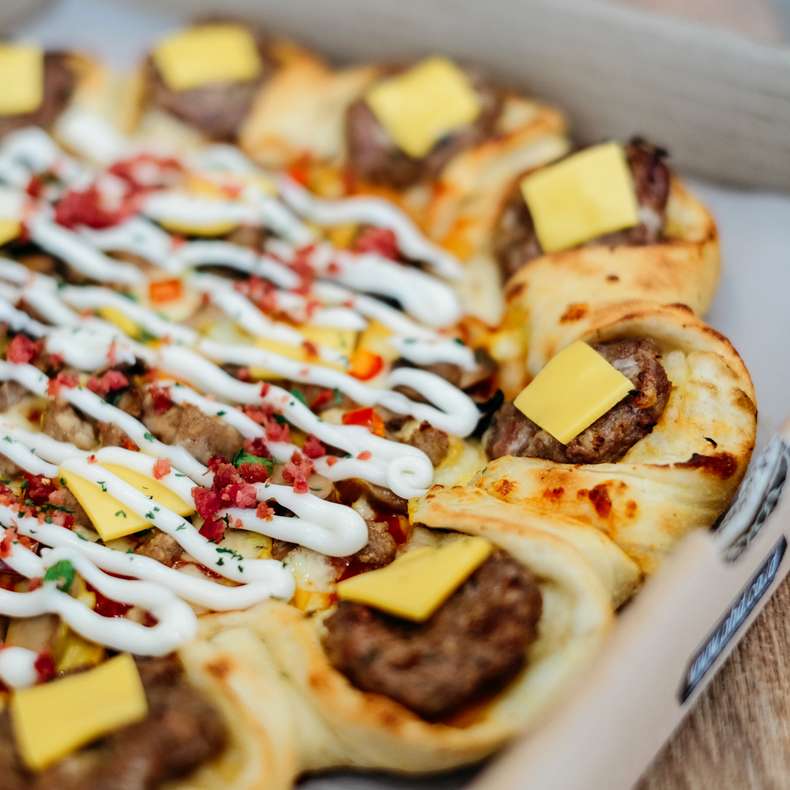 THE REAL CHEESEBURGER PIZZA BY PHD eatandtreats Indonesian Food and