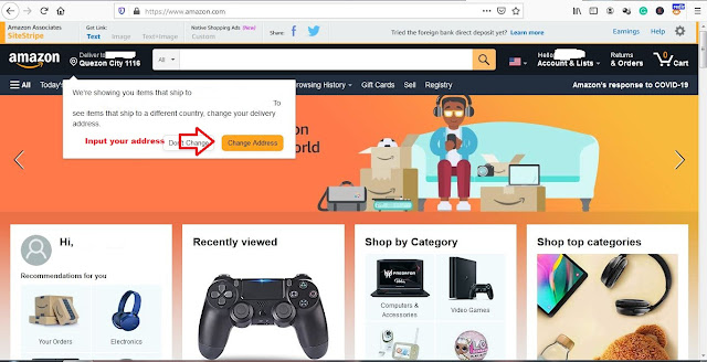 buy on Amazon from the philippines step 2