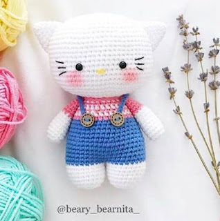 PATRON GRATIS HELLO KITTY AMIGURUMI 42839