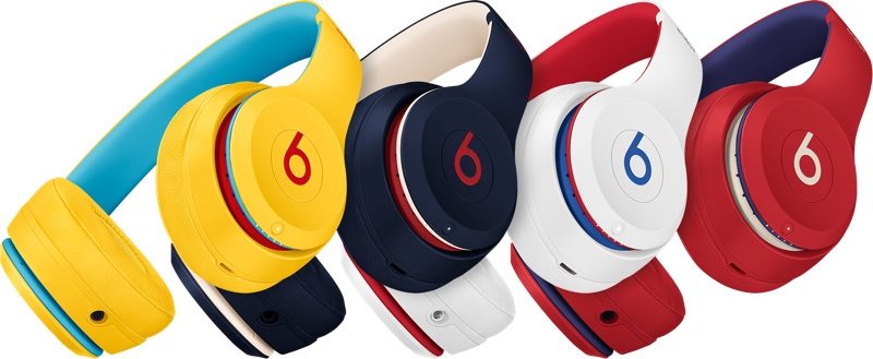 red white and blue beats headphones