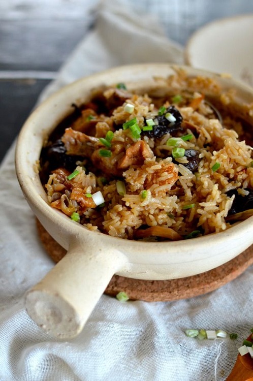 chinese food Claypot Chicken Rice sedap