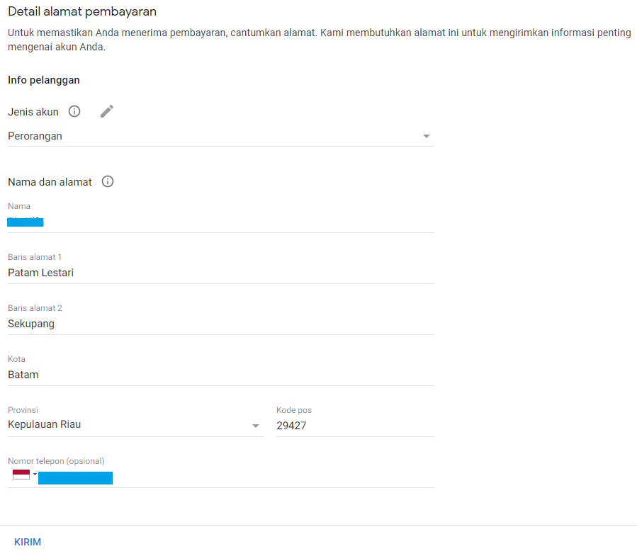 Cara Daftar Google Adsense non Hosted
