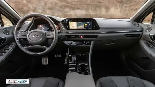 داخلية هيونداي سوناتا 2021 ان لاين - Hyundai Sonata 2021 N Line interior Hyundai Sonata 2021 N Line