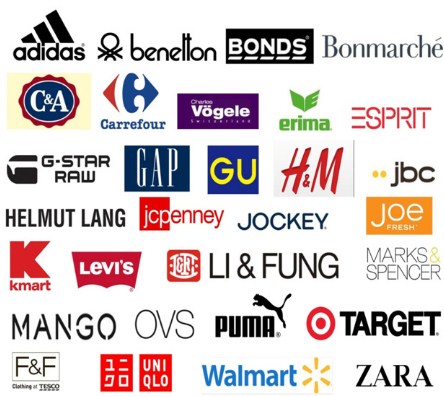 Top 10 selling fashion brands