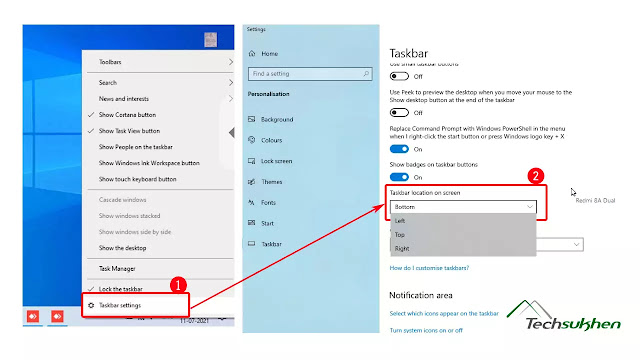 How to move taskbar windows 10 from its default position How to move taskbar windows 10 from its default position