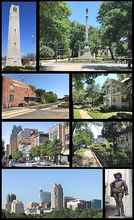 Montage of Raleigh