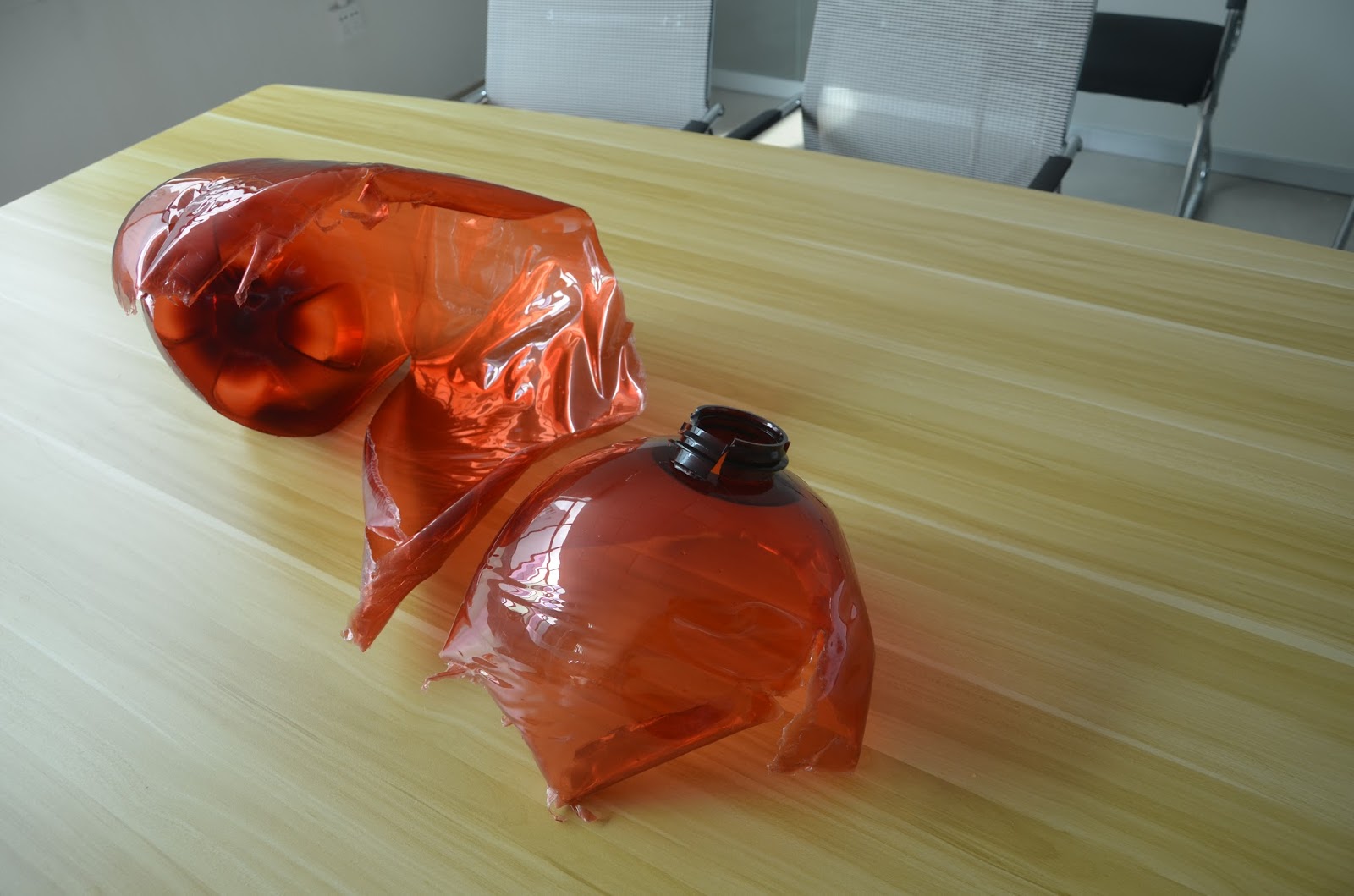 none explosion plastic beer keg