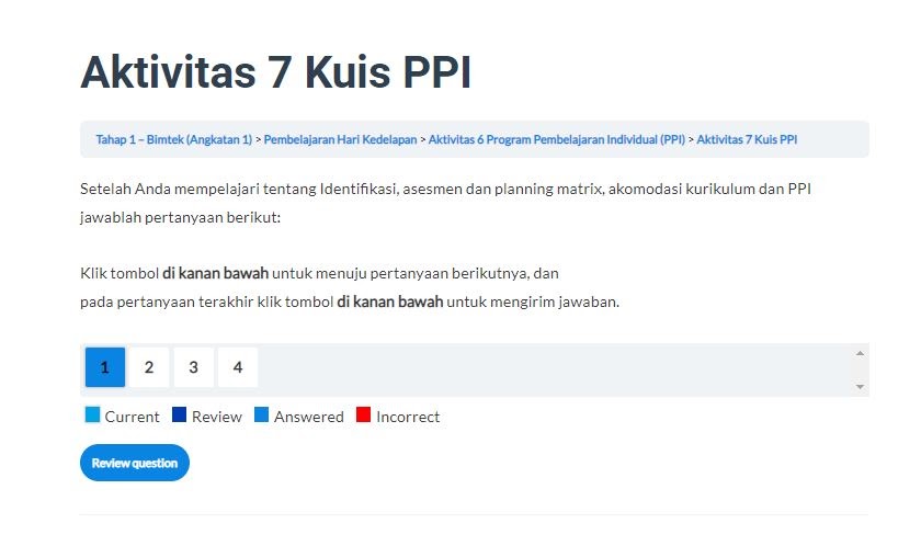 Pembelajaran Hari Kedelapan Bimtek Inklusif Aktivitas 7 - Berbagi Informasi