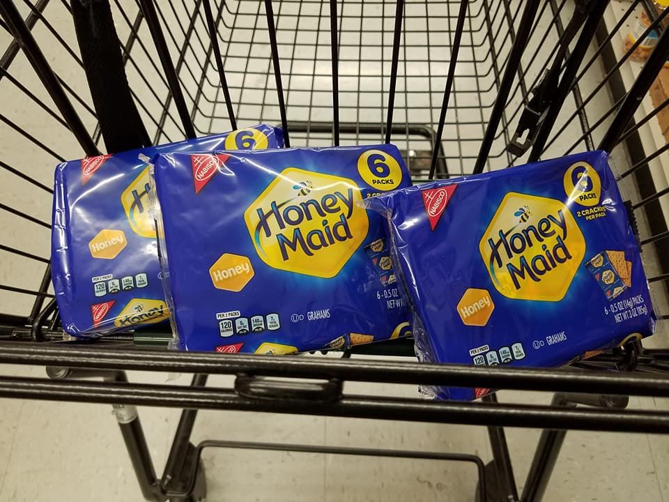 Dollar Tree Honey Maid Graham Crackers 25 Cents Per 6Pack!
