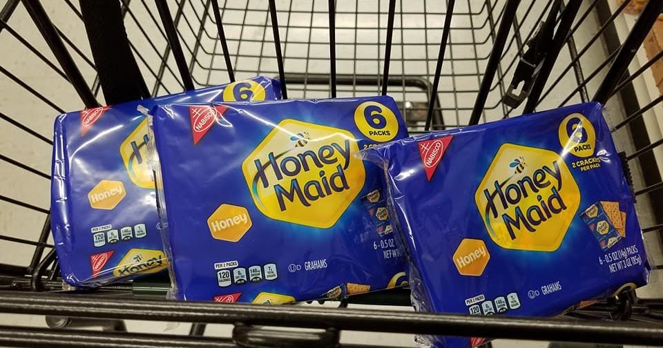 Dollar Tree Honey Maid Graham Crackers 25 Cents Per 6Pack!