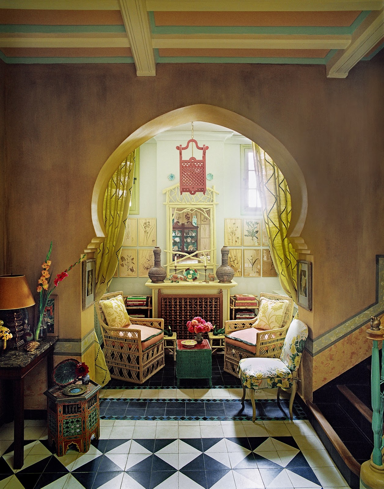 At Home With: Designers Frank de Biasi and Gene Meyer, Tangier