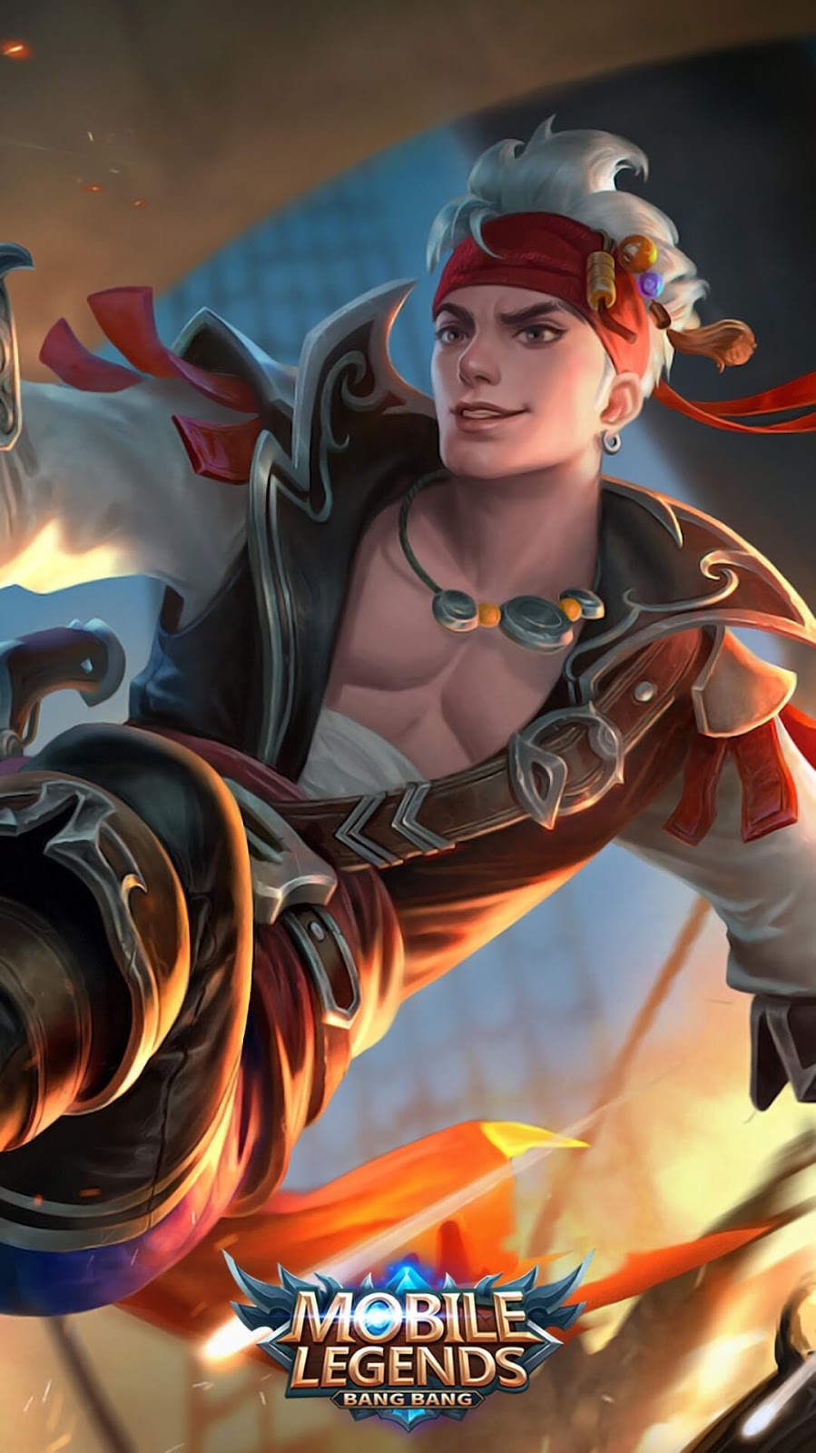 Wallpaper Claude Plunderous Pirate Skin Mobile Legends HD for Android and iOS
