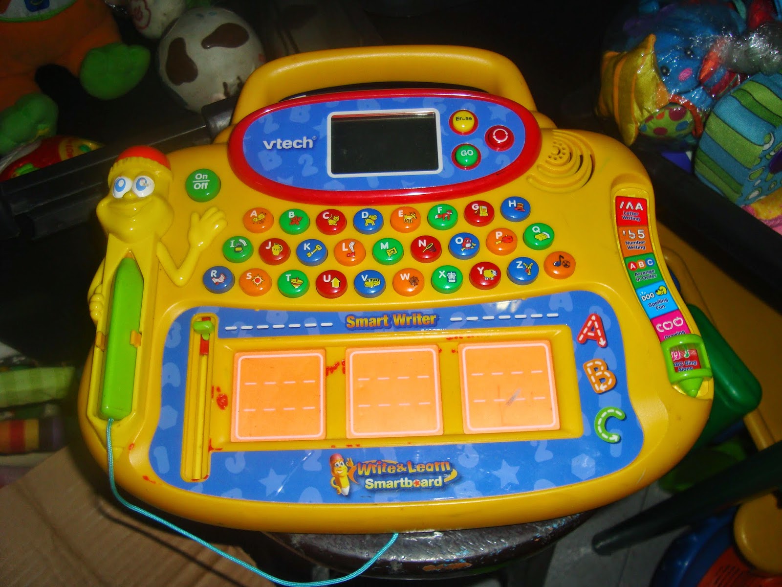 Mommyslove4baby143 vtech yellow write learn board 999p