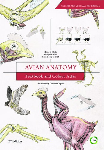 Avian Anatomy Textbook and Colour Atlas ,2nd Edition