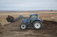 Cámara Muck Spreader & New Holland T6.165 (Echando estiércol) 