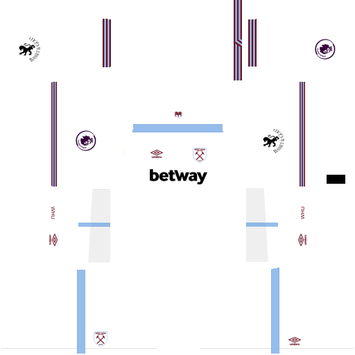 Kits/Uniformes para FTS 15 y Dream League Soccer Kits/Uniformes West