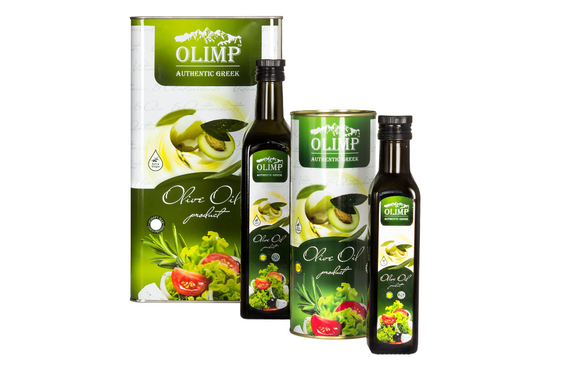 Упаковка оливкового масла