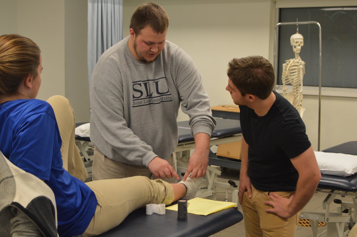 Saint Louis University Athletic Training Program SLU AT Students